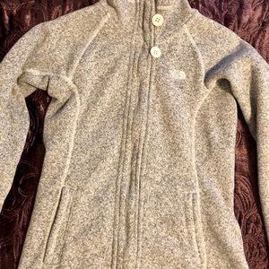North Face Small Fleece Gray